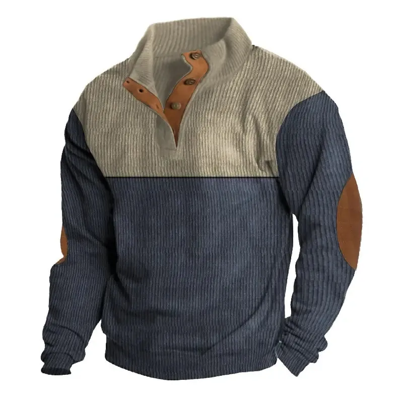 Men's Warm Comfortable Western Cowboy Vintage Sweatshirts