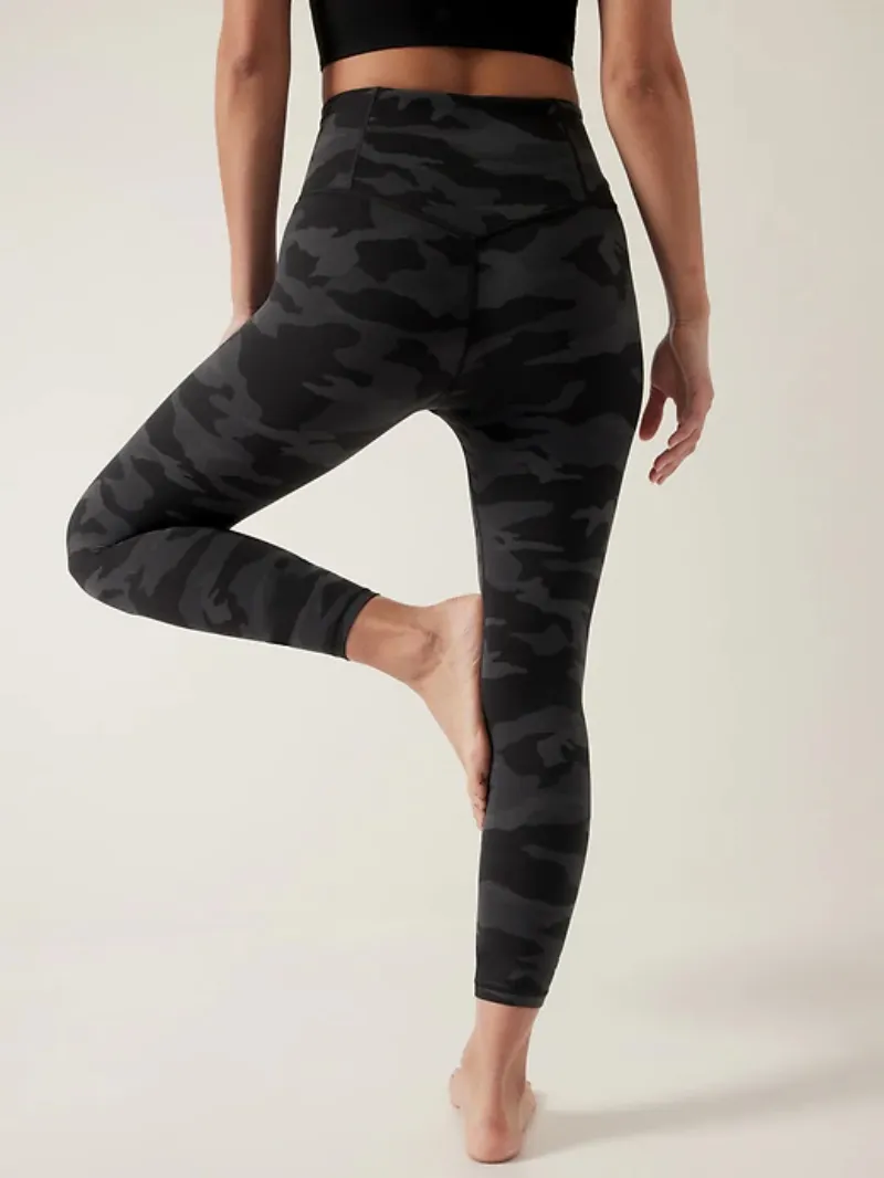 CAMOUFLAGE ULTRA HIGH RISE ELATION 7/8 TIGHT