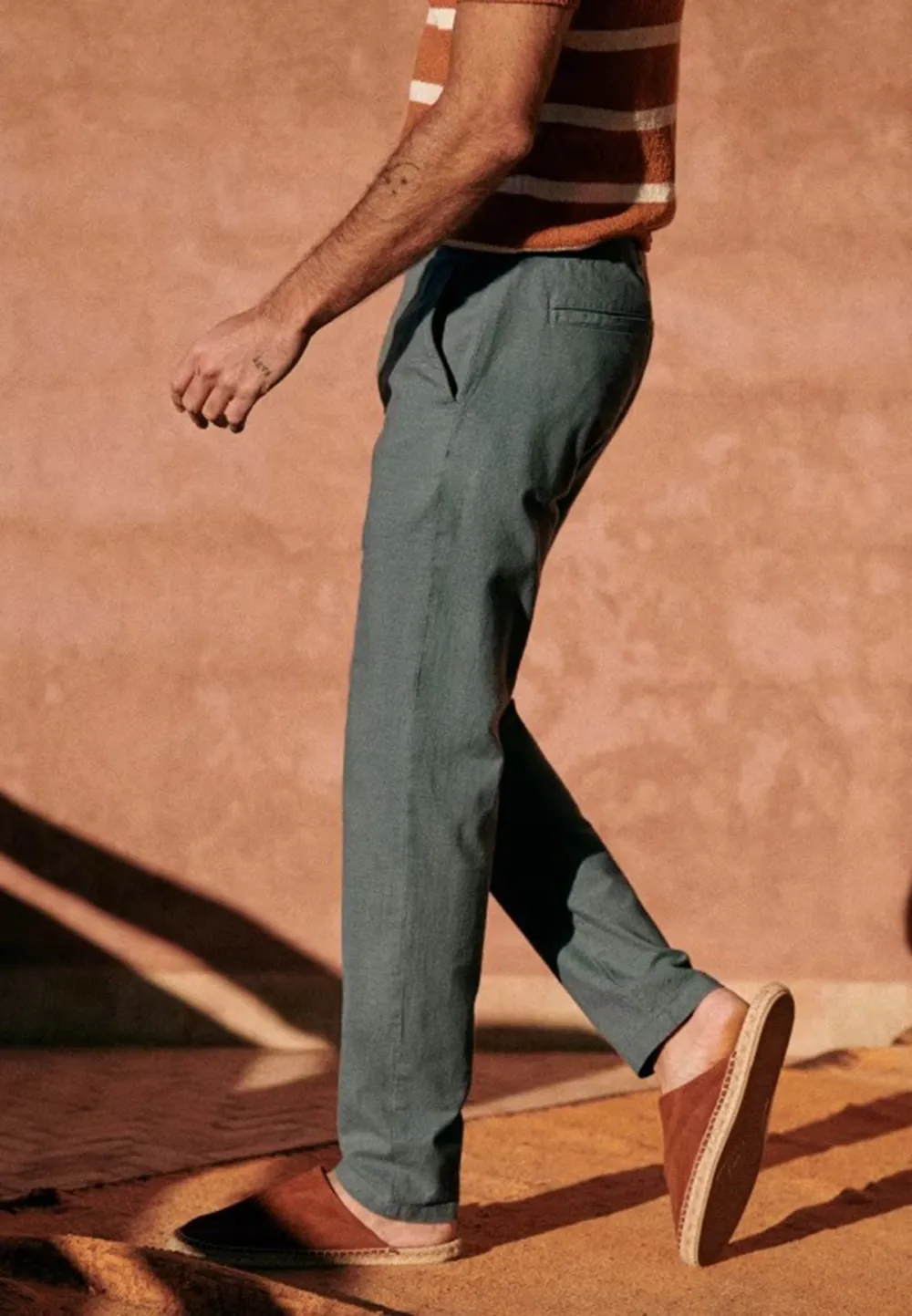 Danny Cotton Linen Trousers