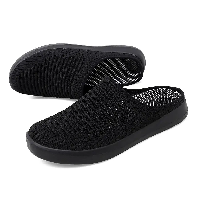 Cilool  Comfortable Fashion Walking Footwear Platform Slippers Sneakers