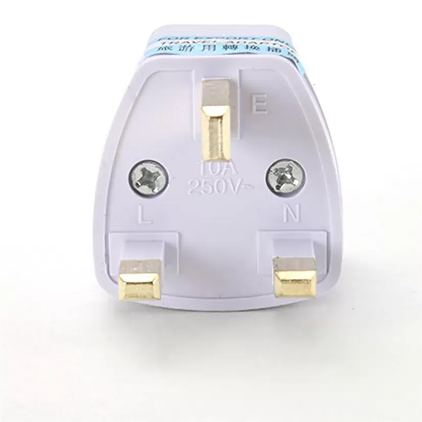 Universal US EU AU Converter to UK HK AC Travel Power Plug Charger Adapter