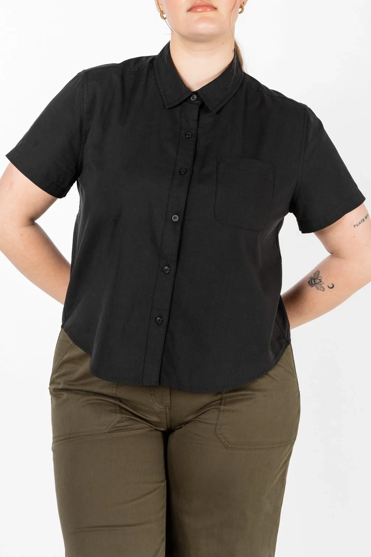 The Cropped Commuting Shirt