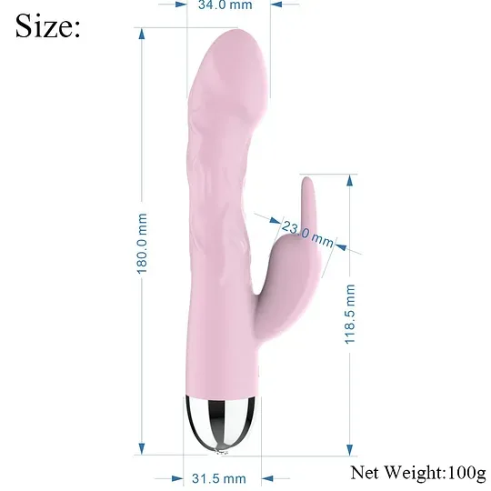 10 Vibrating Dildo Rabbit Vibrator G Spot Vibrator