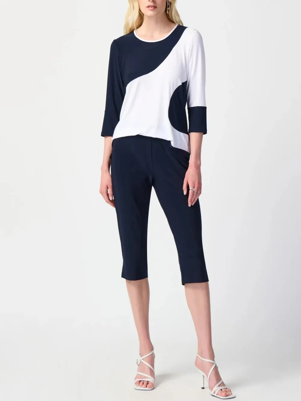 Pant Capris Midnight Blue