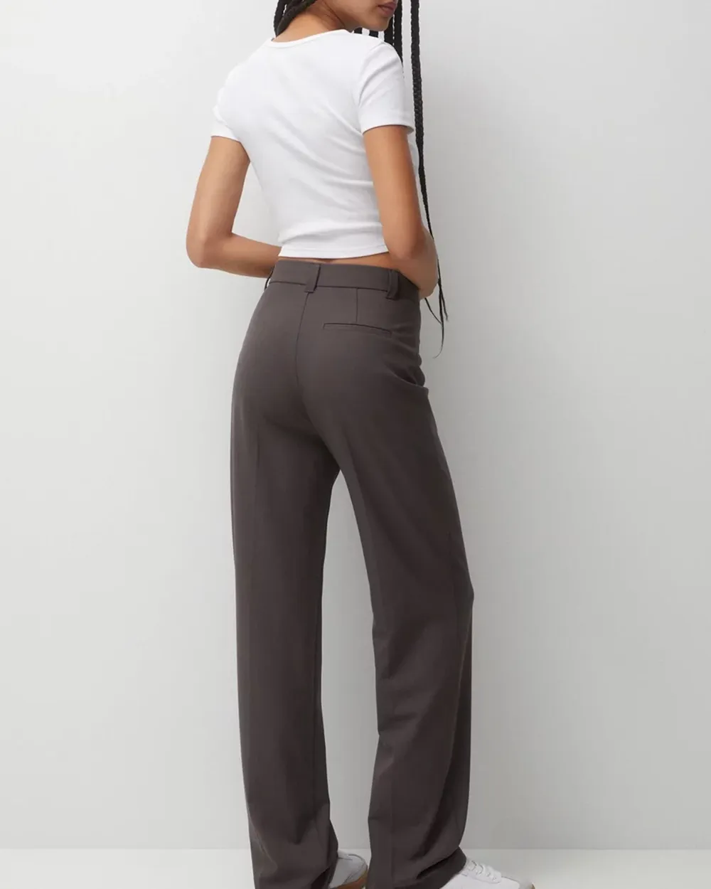 Smart Straight-leg Trousers