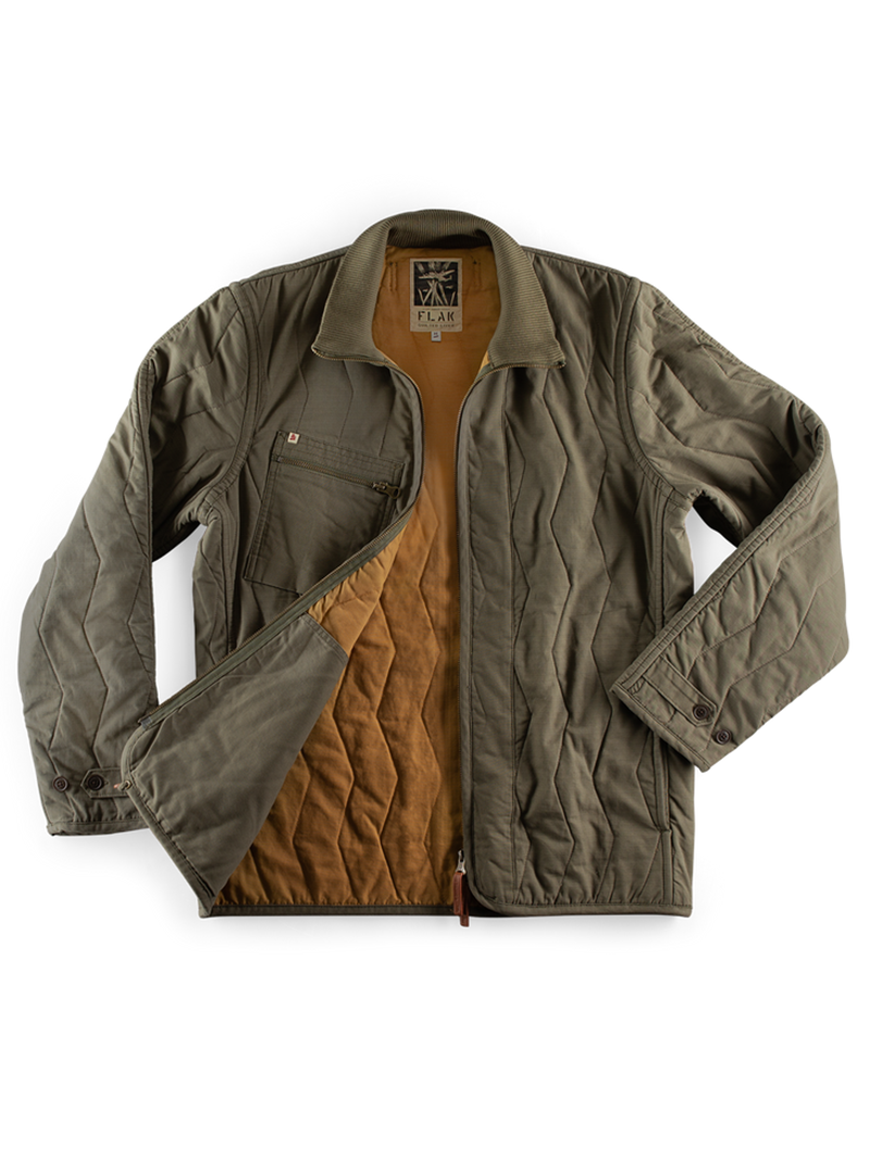 Men's Quilted Jacket Green