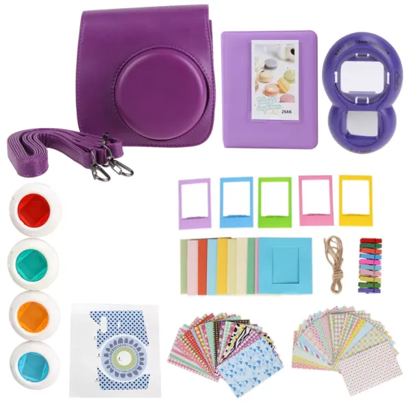 11 in 1 9 in 1 Instant Film Camera Album Bundles Set Camera Bag Album Filters Polaroid Mini Accessories Set