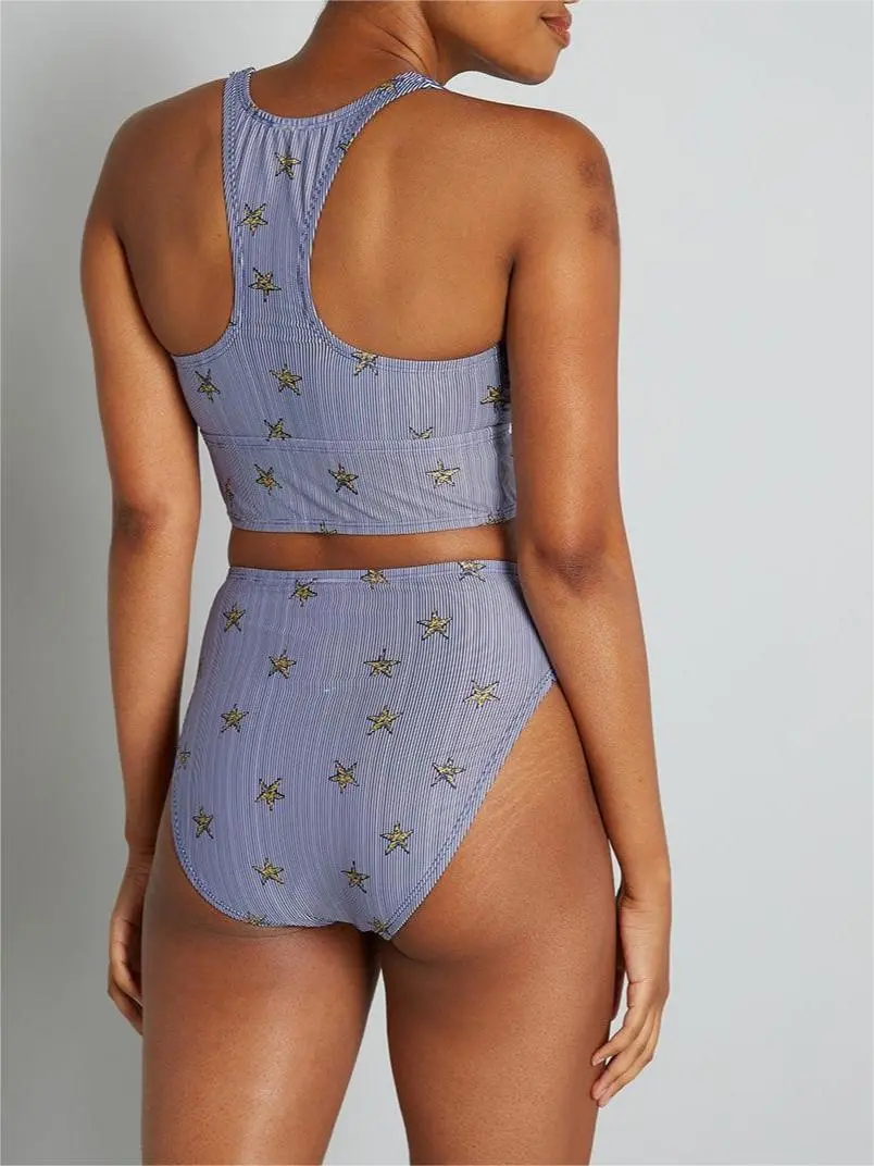 The Franky High-Waisted Bikini Bottom