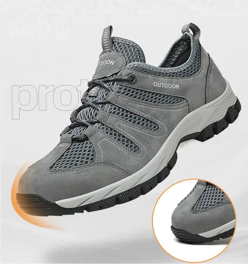 🔥ON THIS WEEK SALE 50% OFF🔥Men's Orthopedic Hiking Walking Shoes-Proven Plantar Fasciitis, Foot and Heel Pain Relief