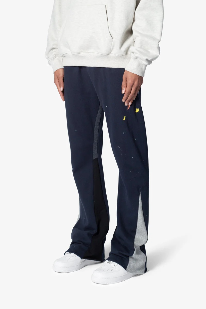 CONTRAST BOOTCUT DAILY SWEATPANTS