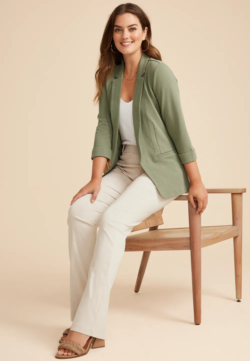 Versa Open Front Blazer