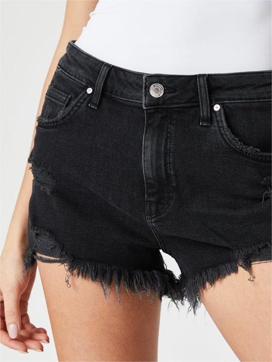 Rosie Boyfriend Black Shorts