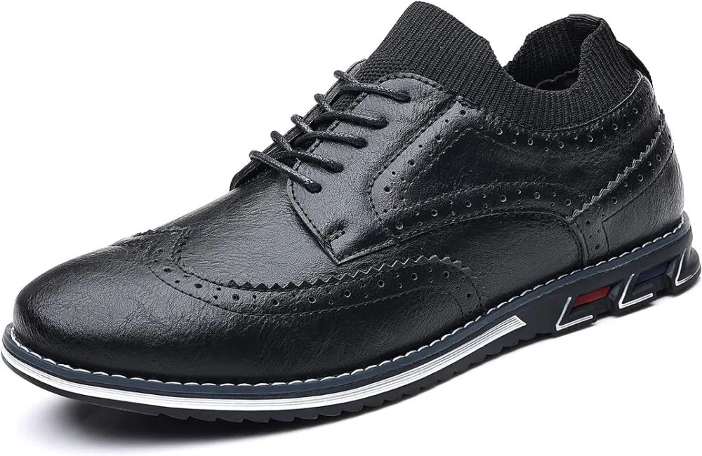 Oxford Classic™ Slip-On Orthopedic Leather Shoes