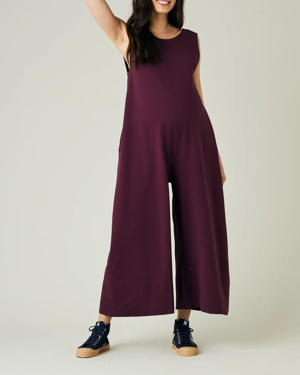 SUMMER WINE COTTON JERSEY JUMPSUIT