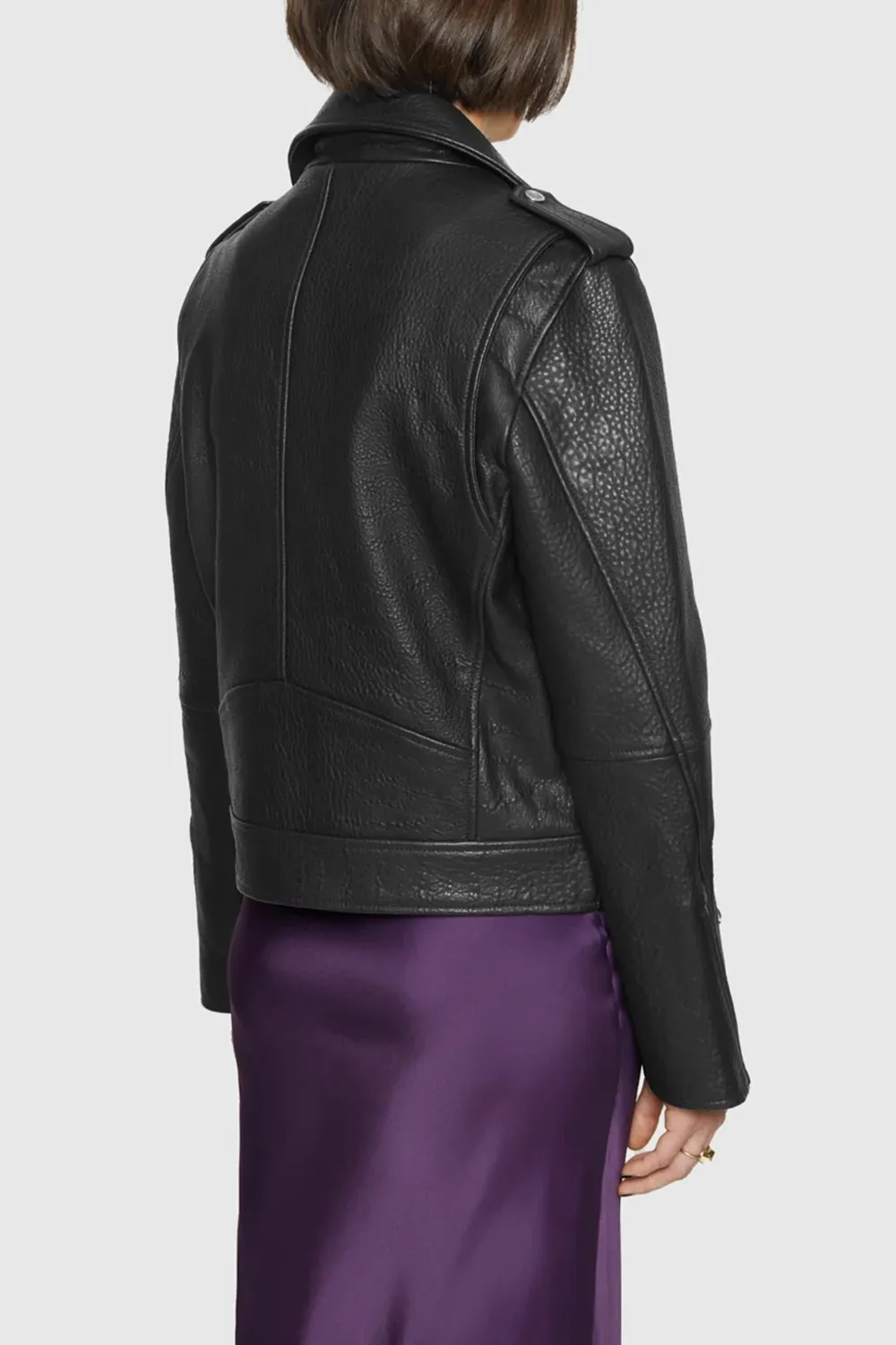 Women's Pure Black Jacket