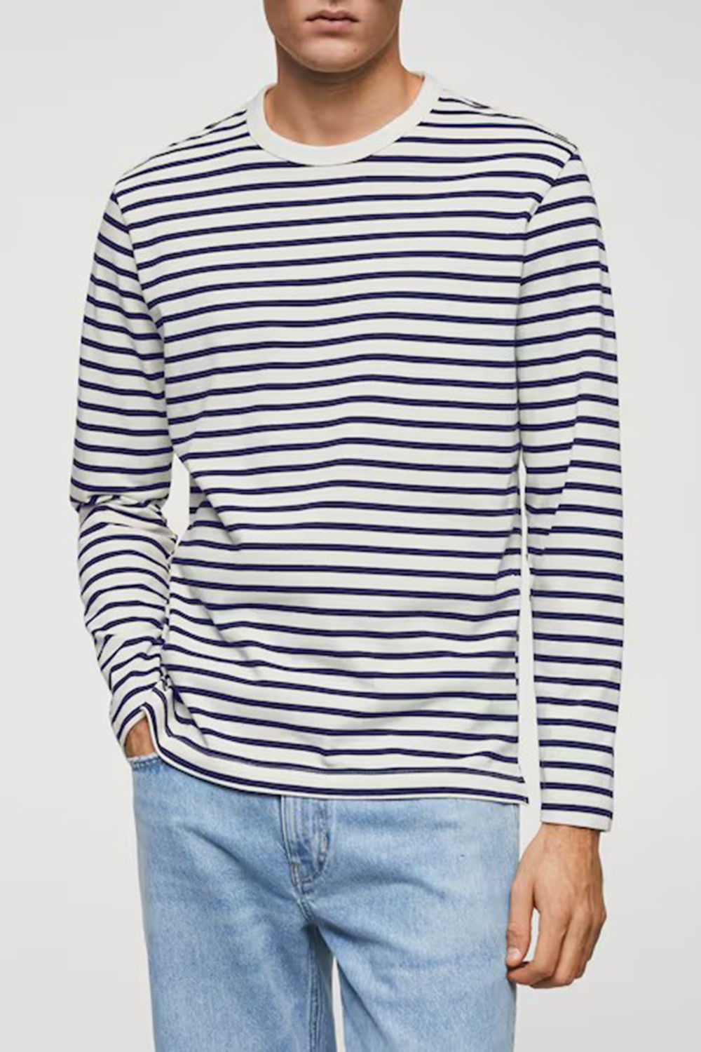 Regular Striped Long Sleeves T-Shirt