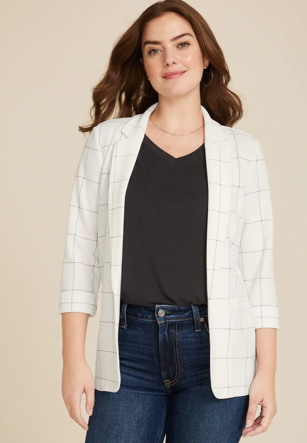 Versa Open Front Blazer