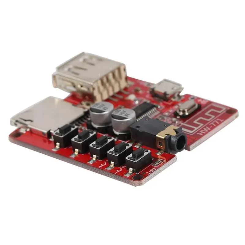 MP3 Bluooth Decoder Board Lossless Car Speaker Audio Amplifier Board Modified Blutoth 4.1 Circuit Stereo Receiver Module 5V