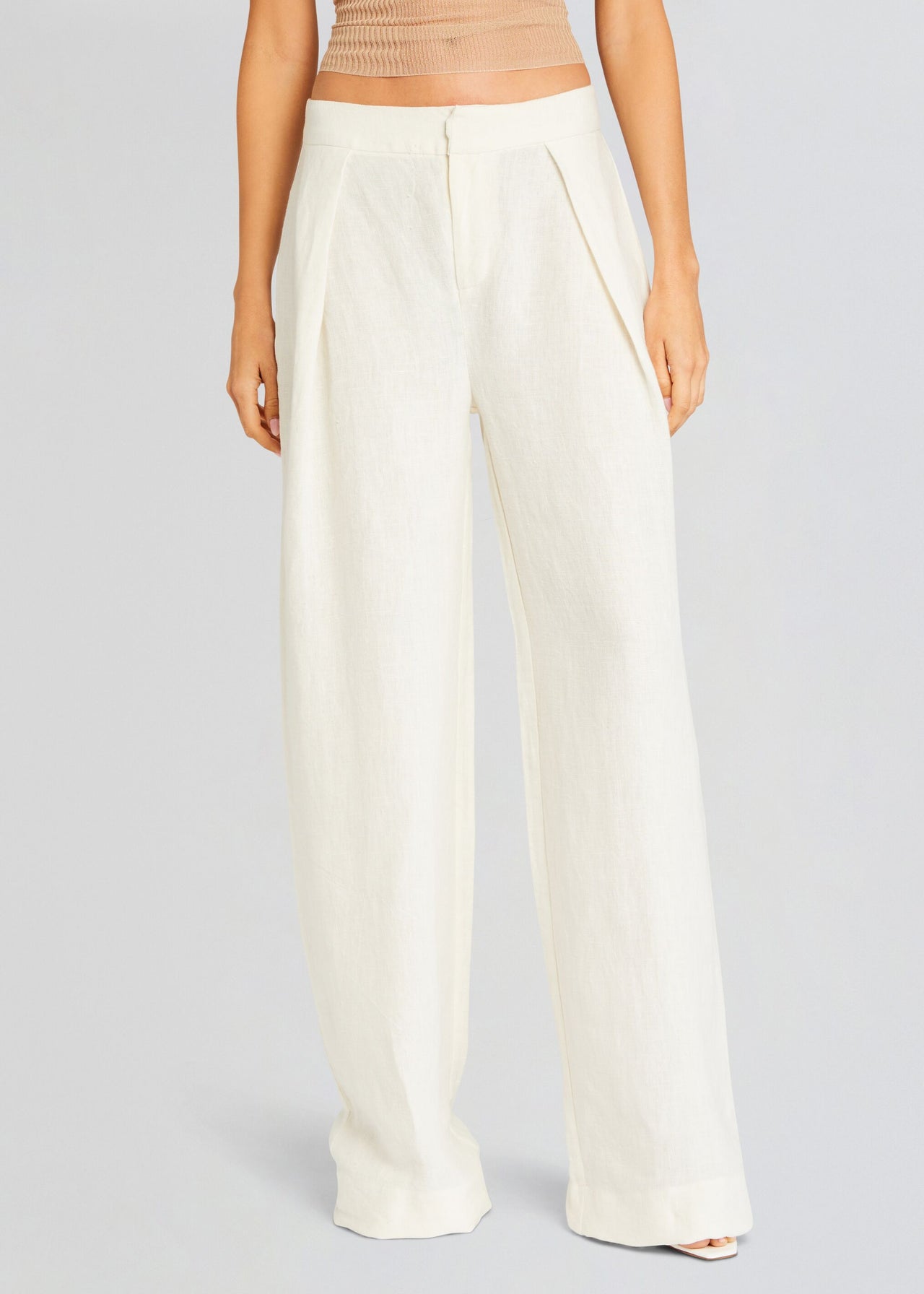 Myrtle Linen Pleated Pant