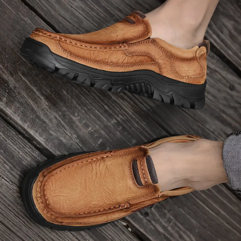 Orthopedic Specialists Recommend Men's Comfortable Orthopedic Arch Support Loafers-Ease the pain of foot disorders