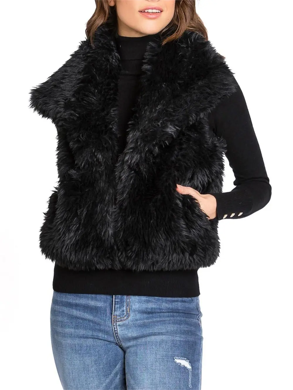 Luxe Faux Fur Vest