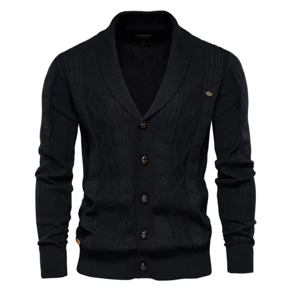 Men's Fashion Casual Thick Sweater Cardigan