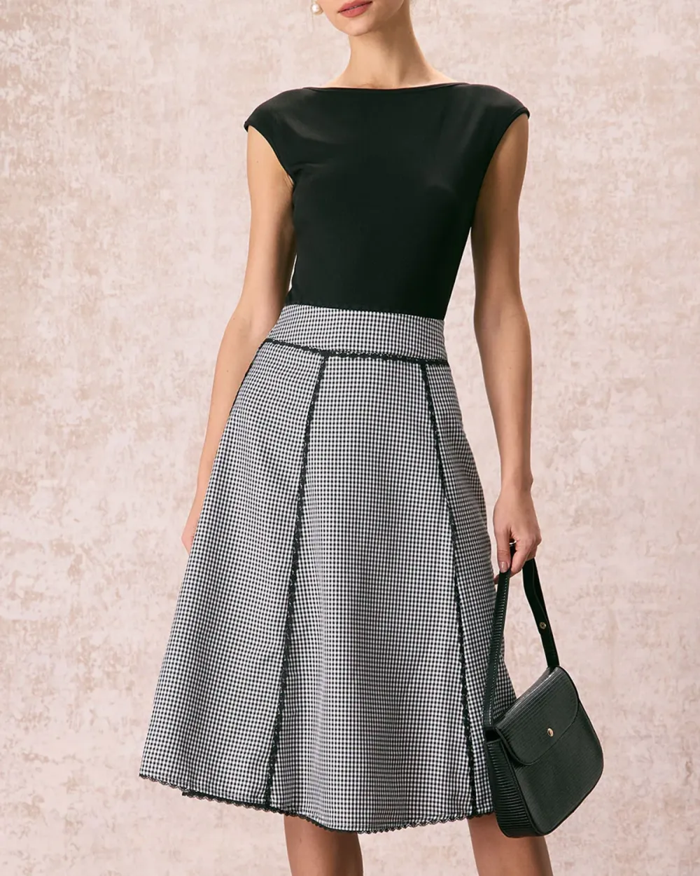 Versatile business midi skirt