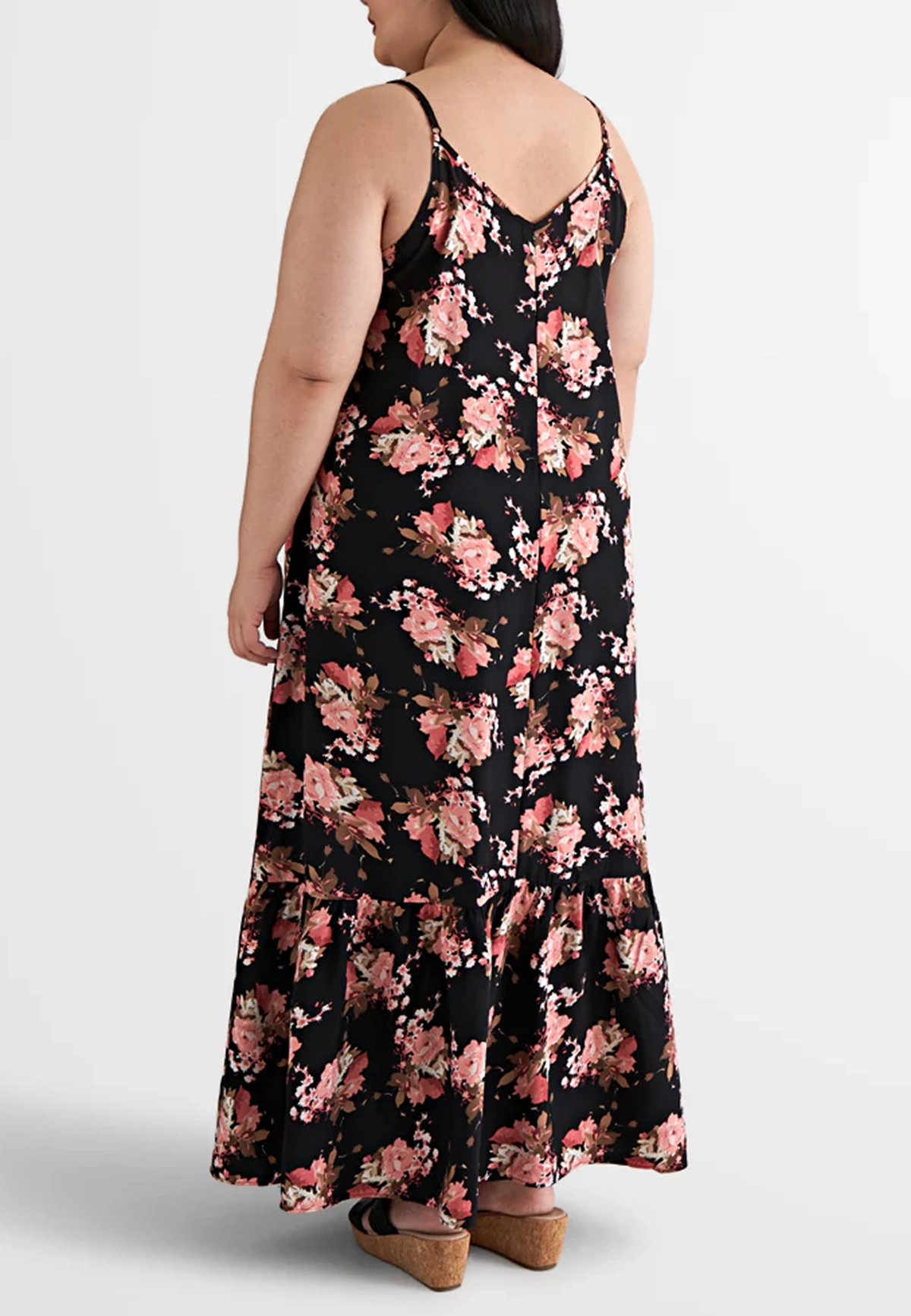 Starlet Floral Long Camisole Dress