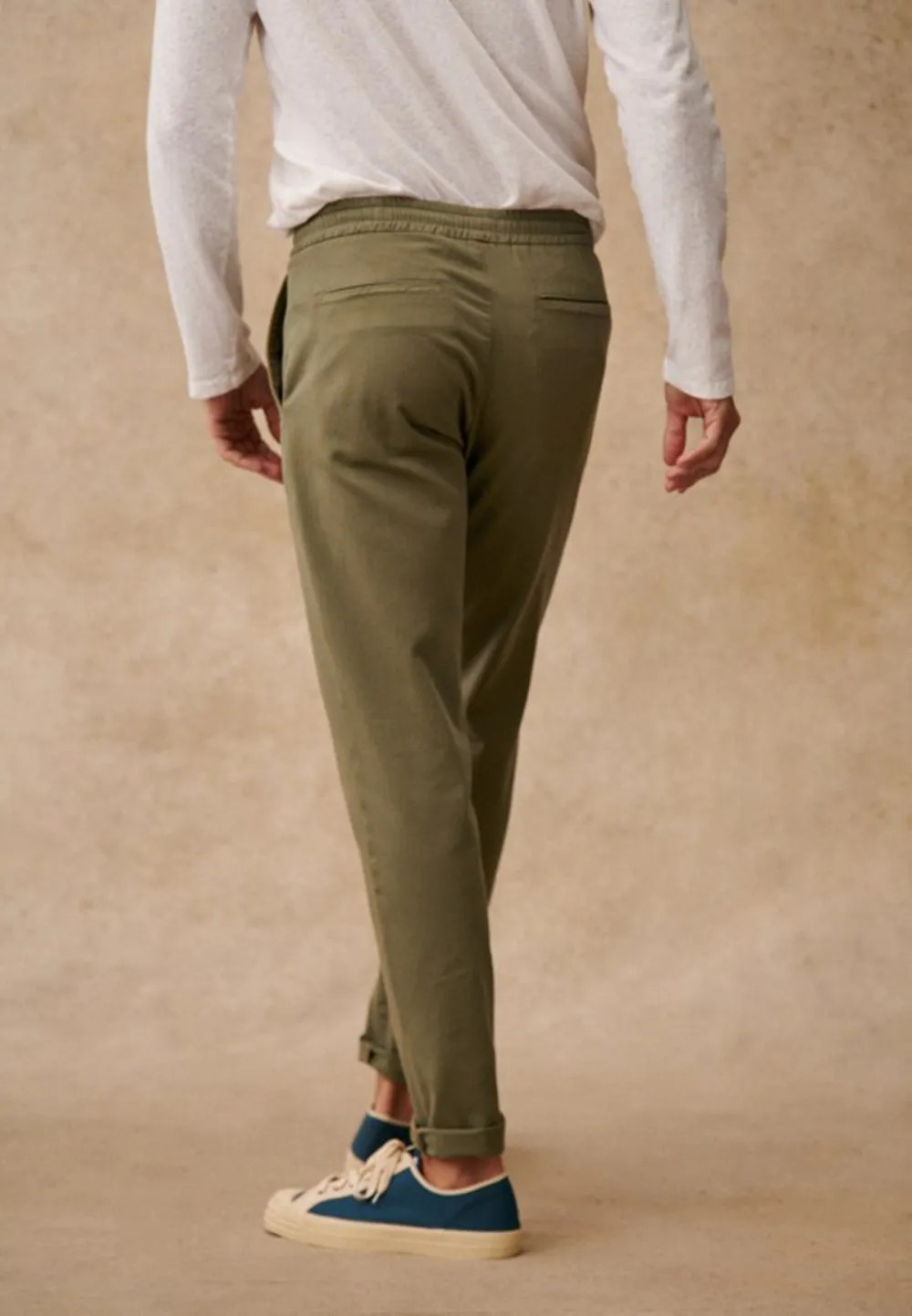 Danny Lightweight Cotton Trousers