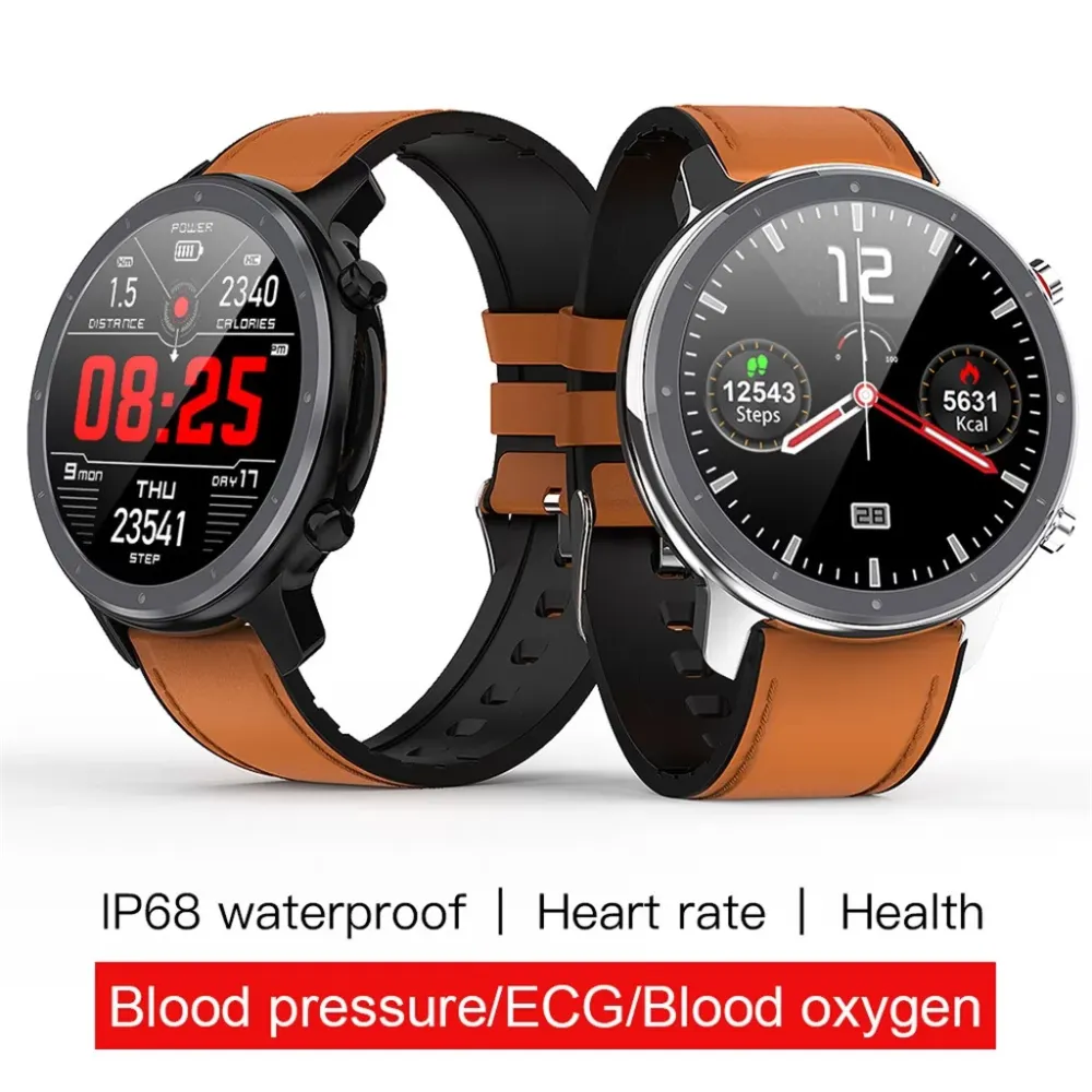 L11 Smart Watch Men Heart-Rate Blood-Pressure Monitor IP68 Waterproof Watch Fashion Multi-functional Smart Watch High-end