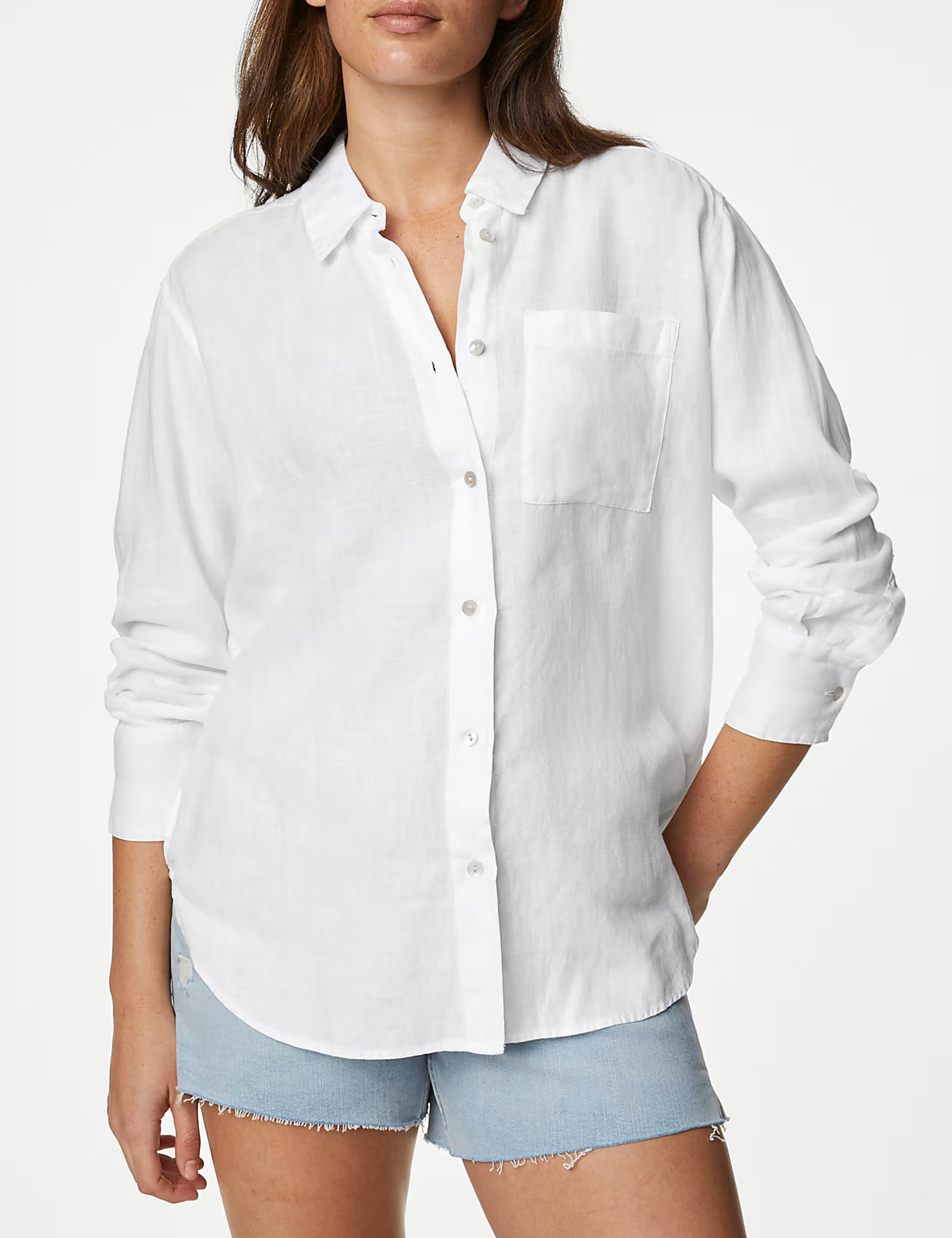 Pure Linen Relaxed Shirt