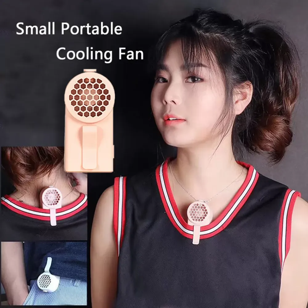 Low Noise Smart Home Portable Mini Handheld Fan Summer Cooll Cooling Fan Personal Space USB Clip-on Electric Fan Travel