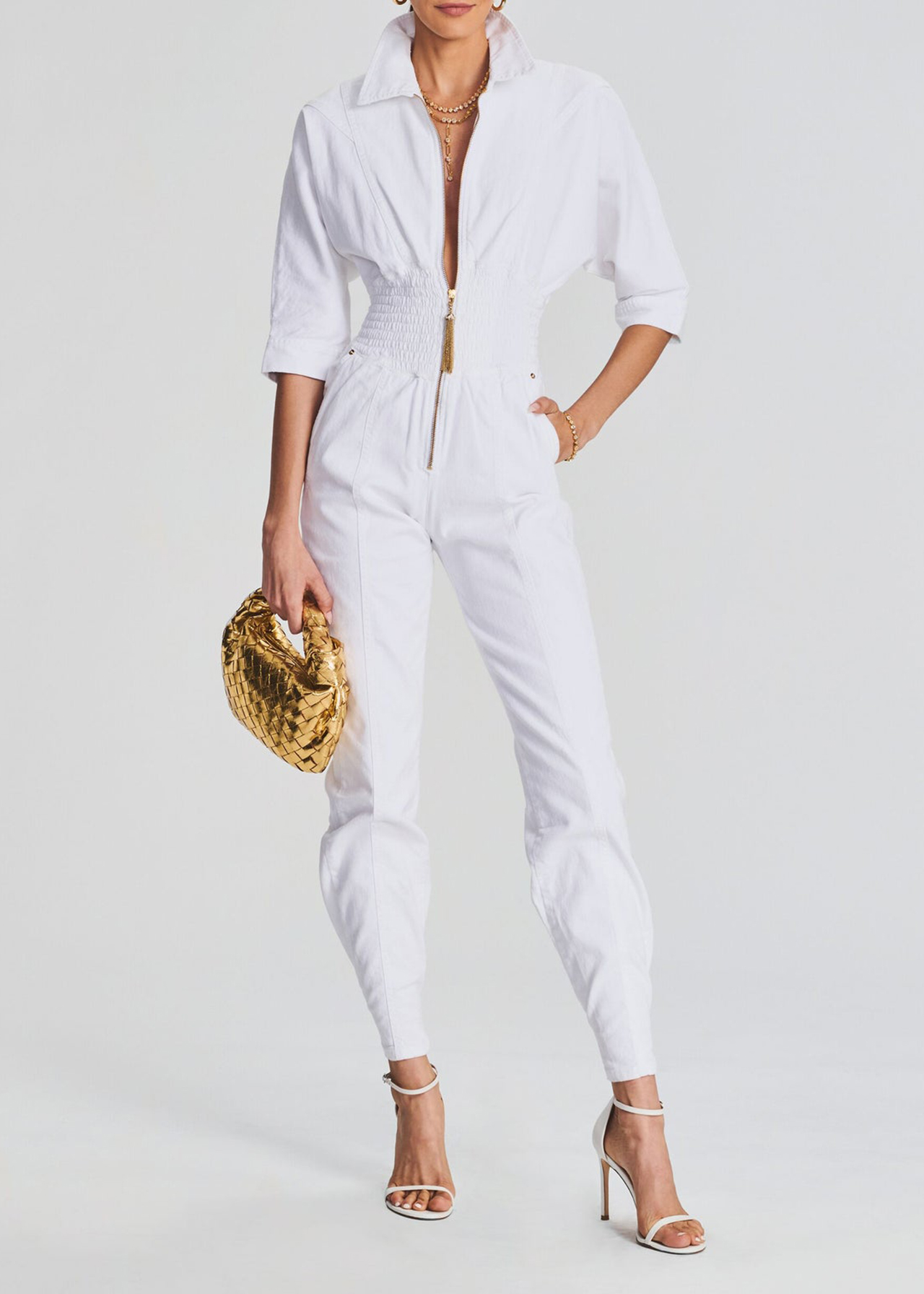 Ellis Lapel Collar Jumpsuit