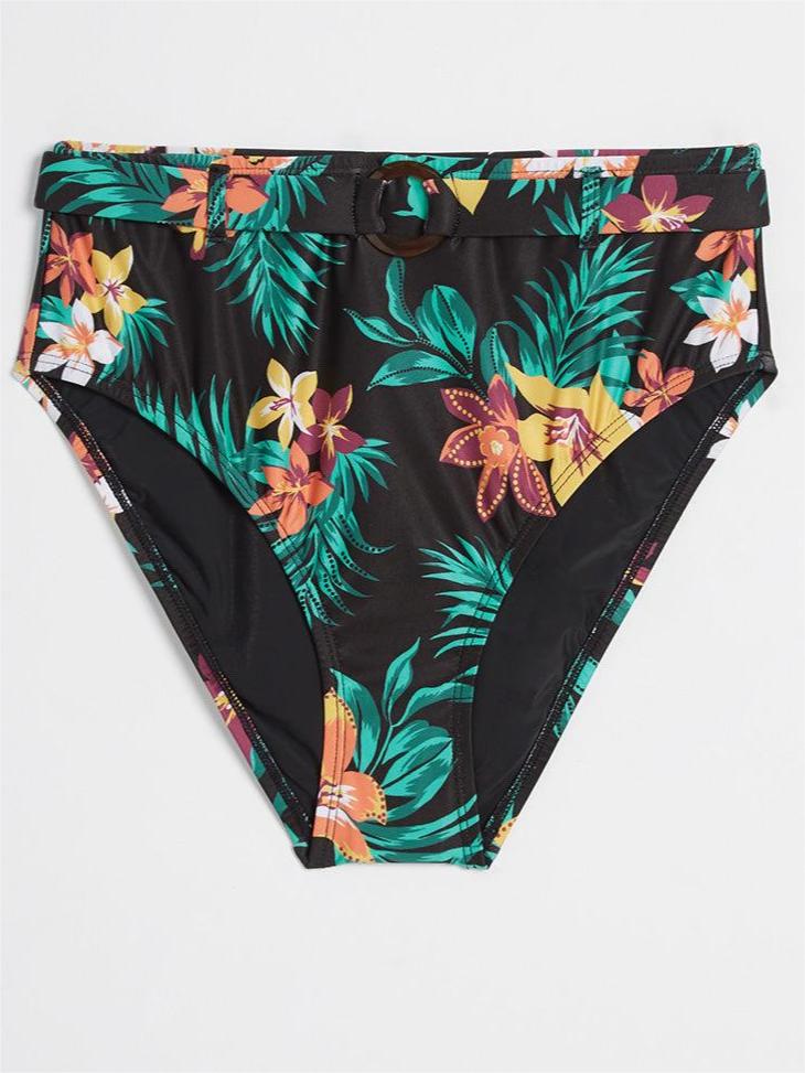 Boardwalk Bliss High-Waisted Bikini Bottom