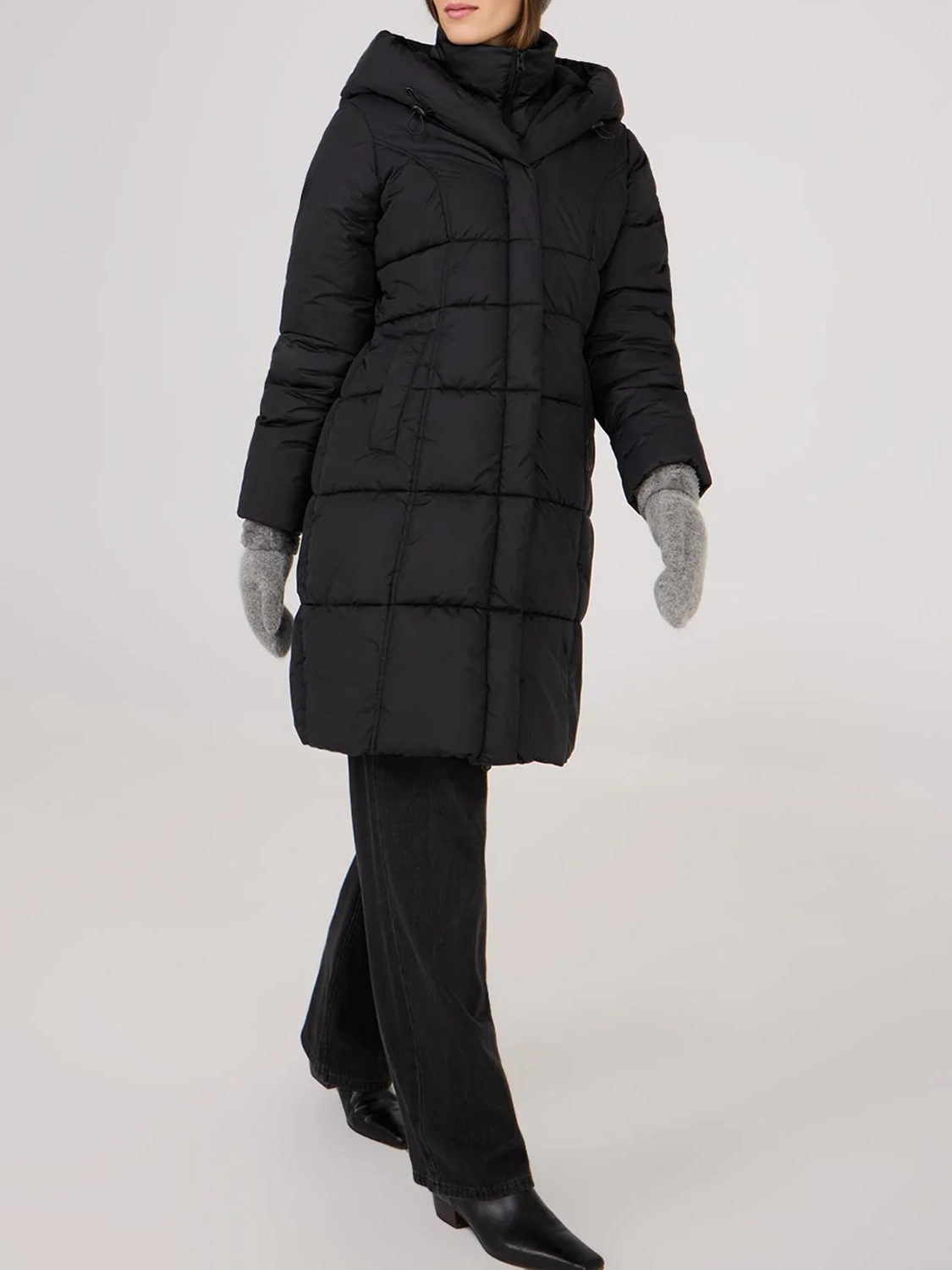 Mid-Length Fooler Puffer Jacket