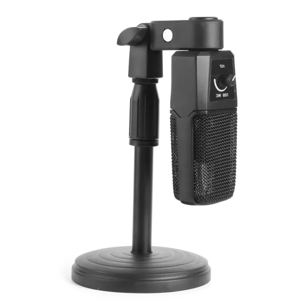 USB Condenser Microphone Cardioid Mic with Desktop Stand for PC Computer,suitable for indoor recording room, personal recording