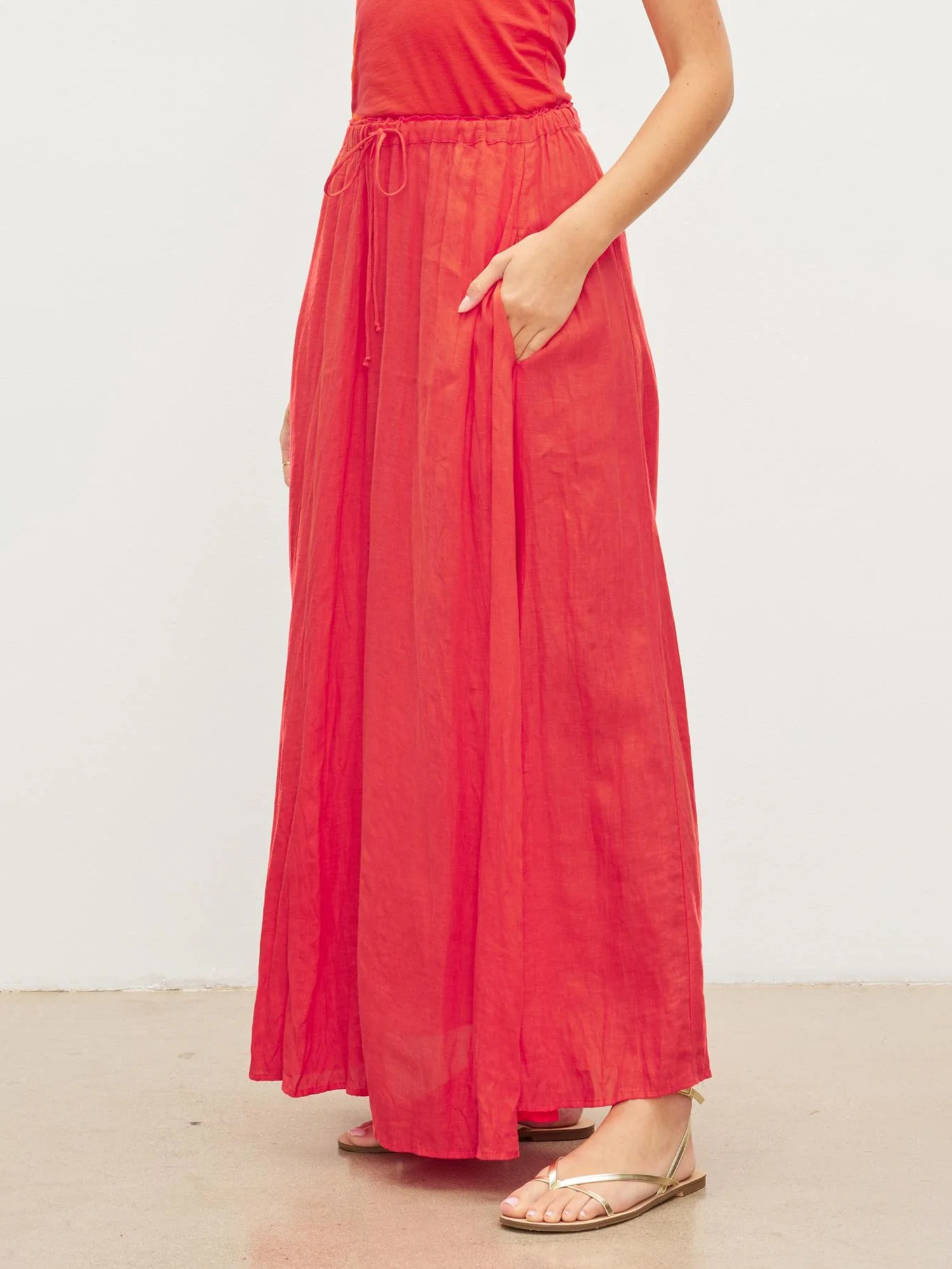 Bailey Linen Maxi Skirt