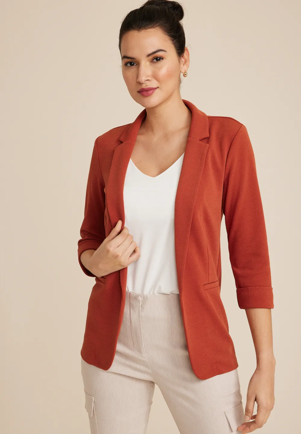 Versa Open Front Blazer