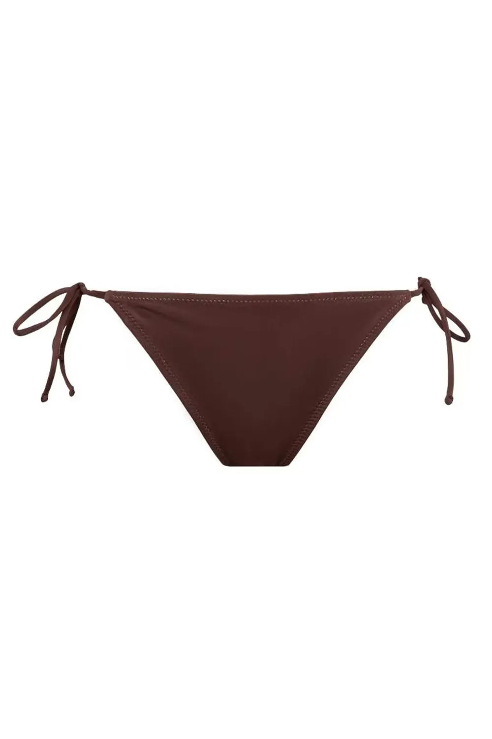 Regular Fit Side Lace Ups Bikini Bottom