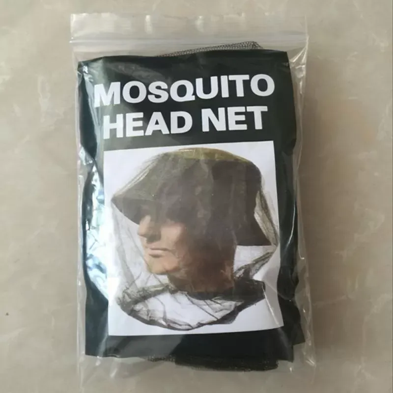 Midge Mosquito Insect Hat Bug Mesh Head Net Face Protector Travel Camping