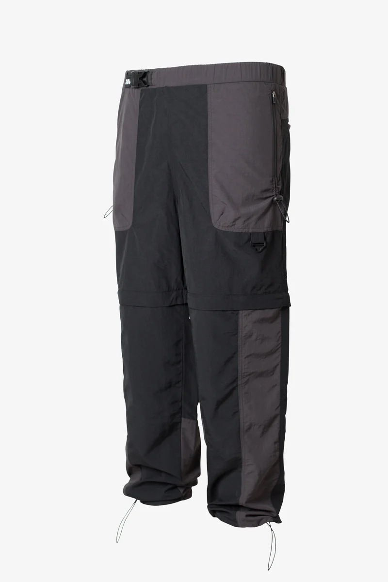 ACTIVE CONVERTIBLE BLACK JOGGERS PANTS