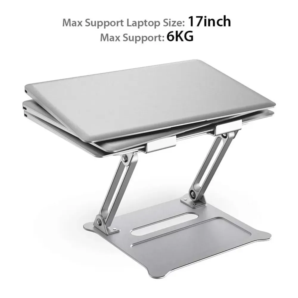 inches Computer Stand Crative Mobile Phone Aluminum Alloy Laptop Stand Height Adjustable Notebook Holder Bracket Rack