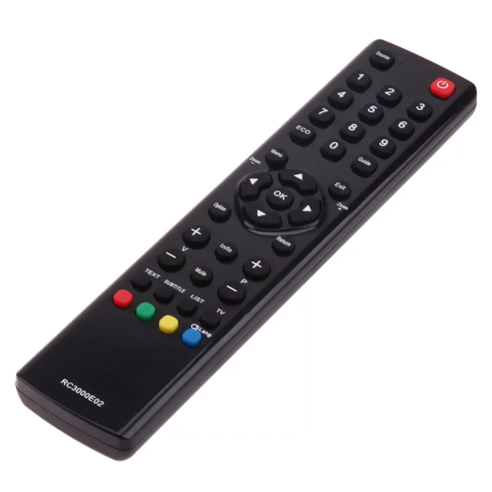 TV Remote Control Replacement for TCL RC3000E02 LED LCD TV Remote Control