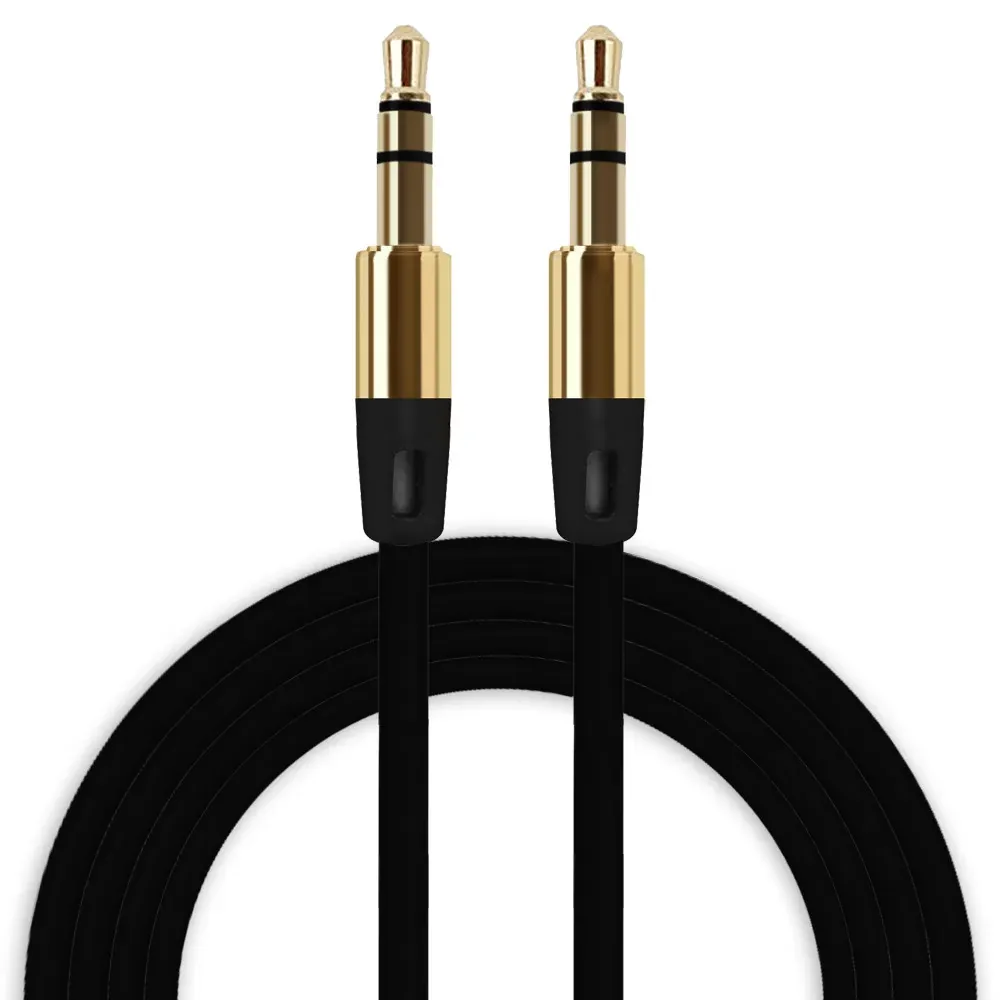 CARPPRIE Factory Price 3.5mm Auxiliary Cable Audio Cable Male To Male Flat Aux Cabledrop Shipping