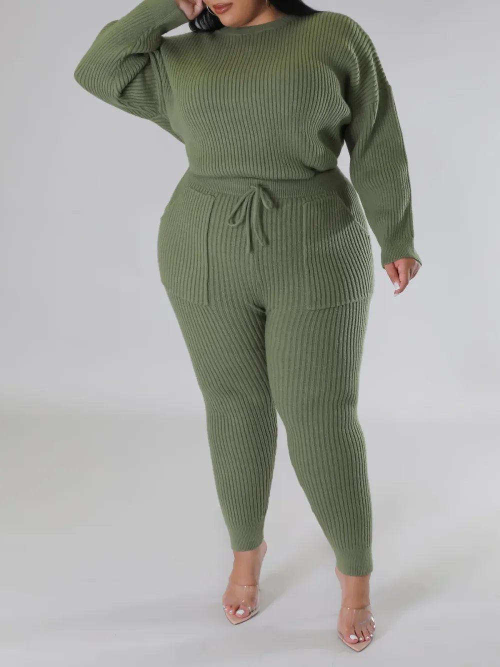 Plus-Size Fashion Knitwear For Women