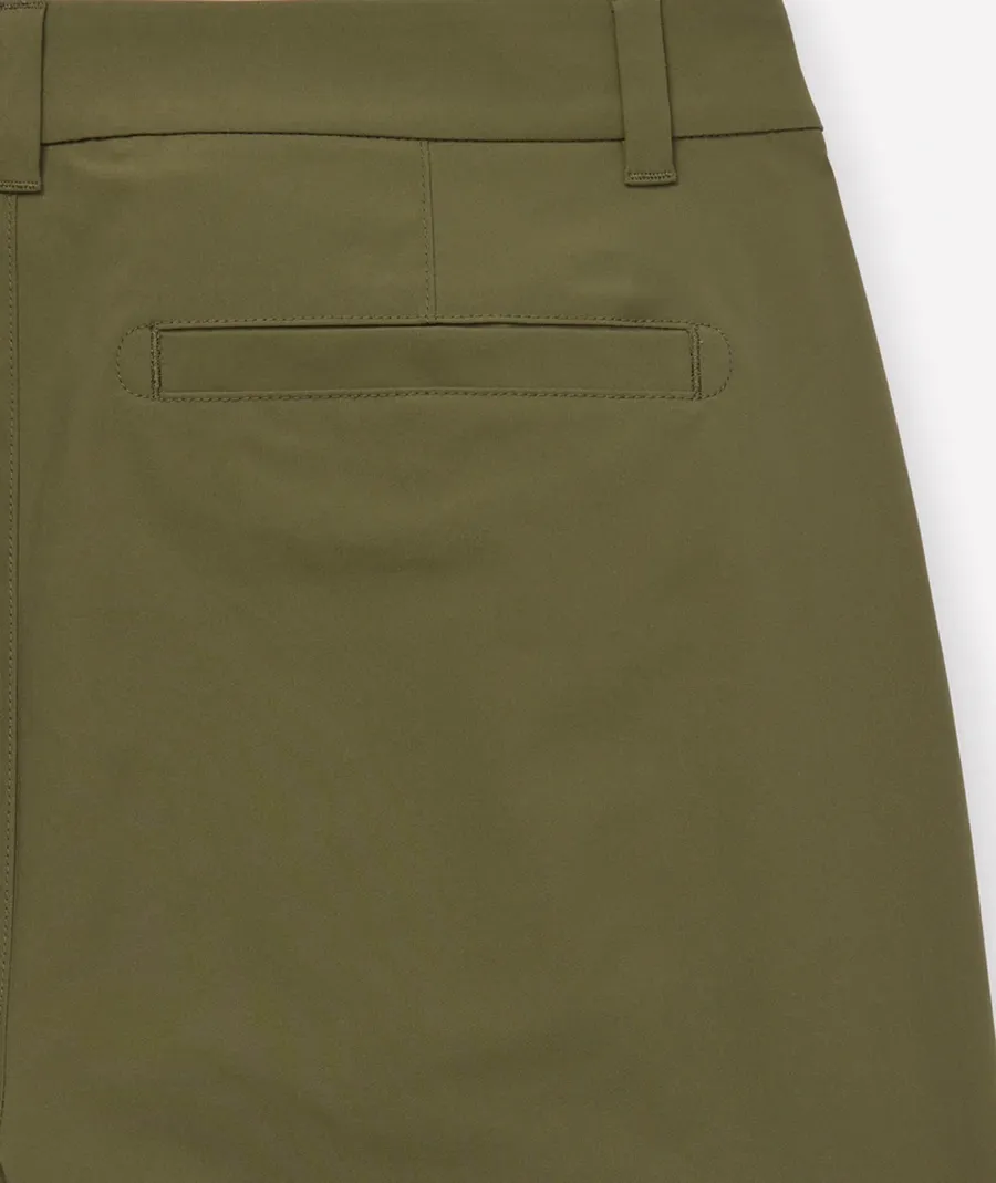 Olive Green Men's Business Trousers