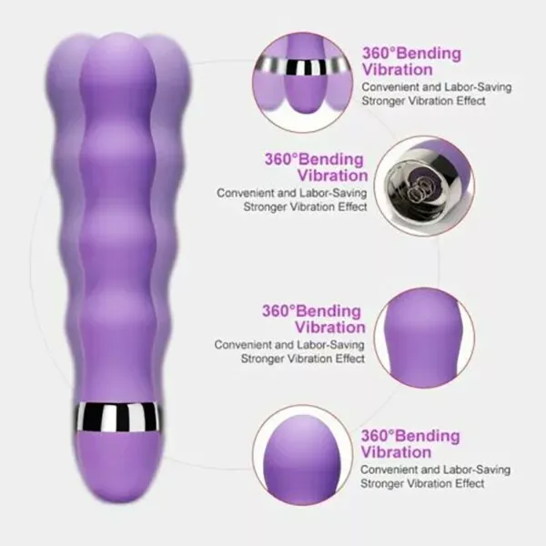 Clit G-Spot Vibrator Dildo Massager Sex Toy for Couples Women Masturbator