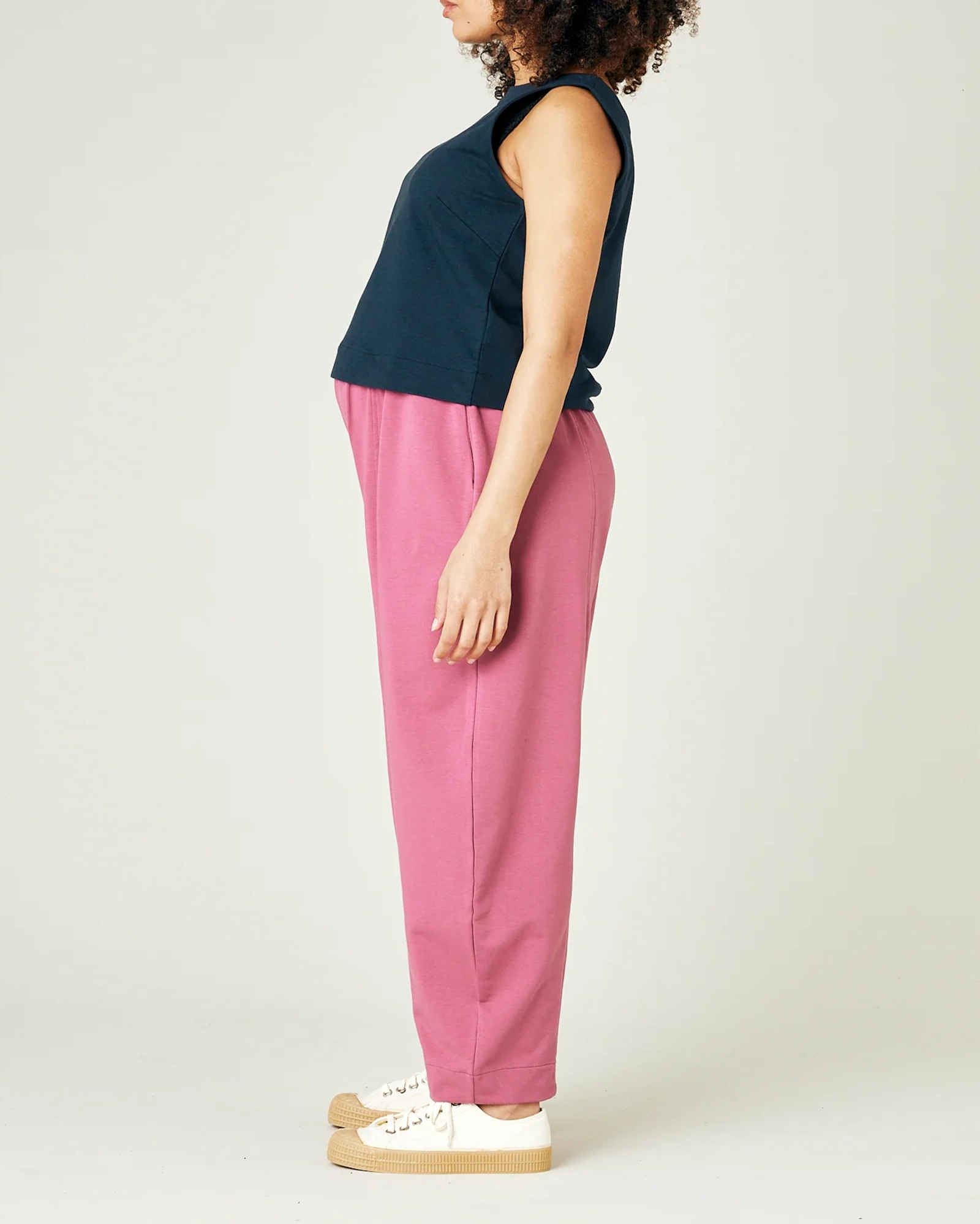 DESERT ROSE JERSEY TROUSERS