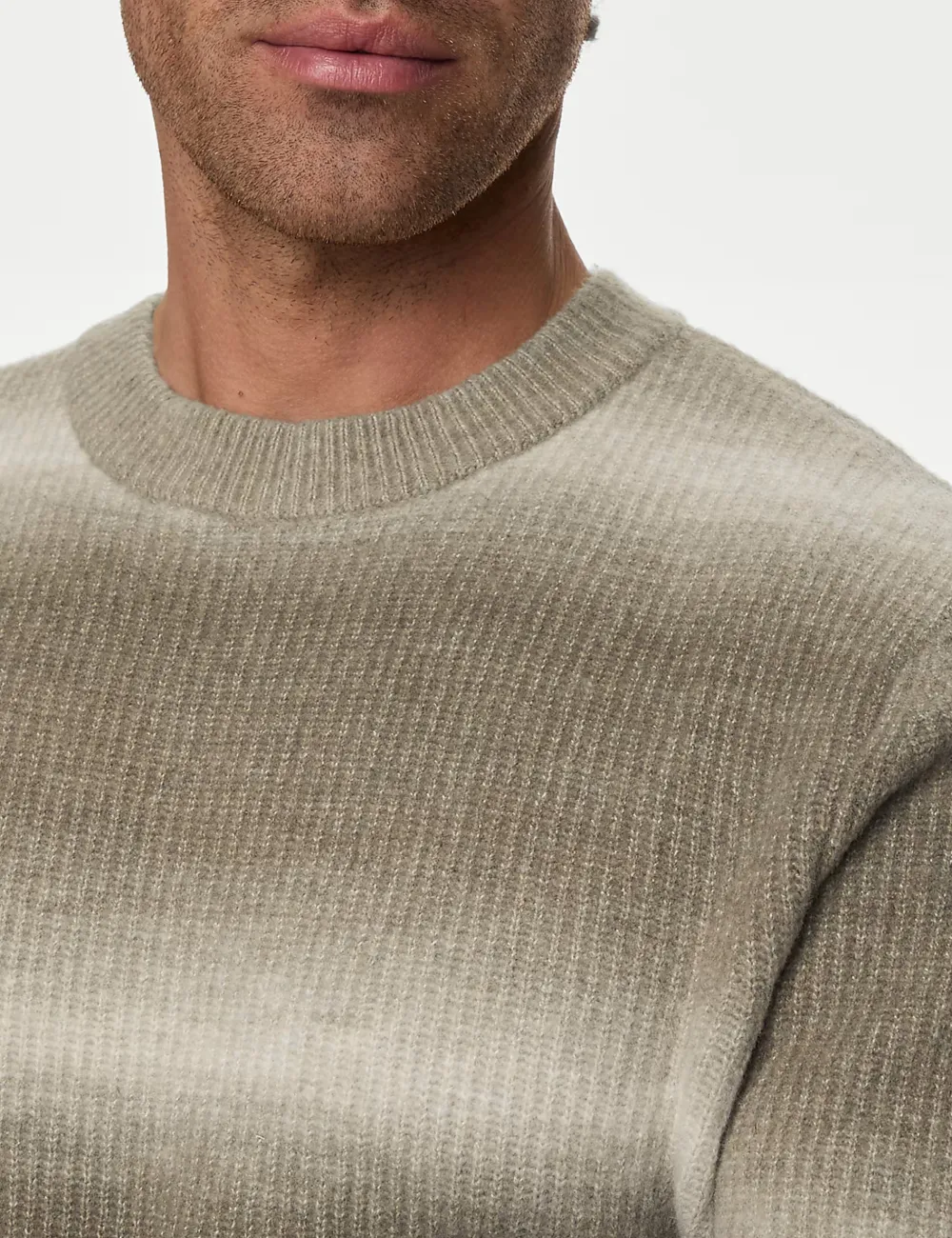 Supersoft Striped Jumper with Wool