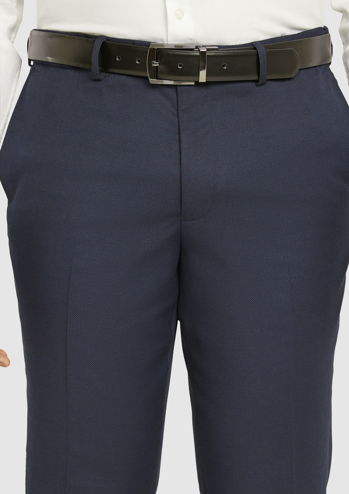 NAVY DALTON STRETCH DRESS PANT